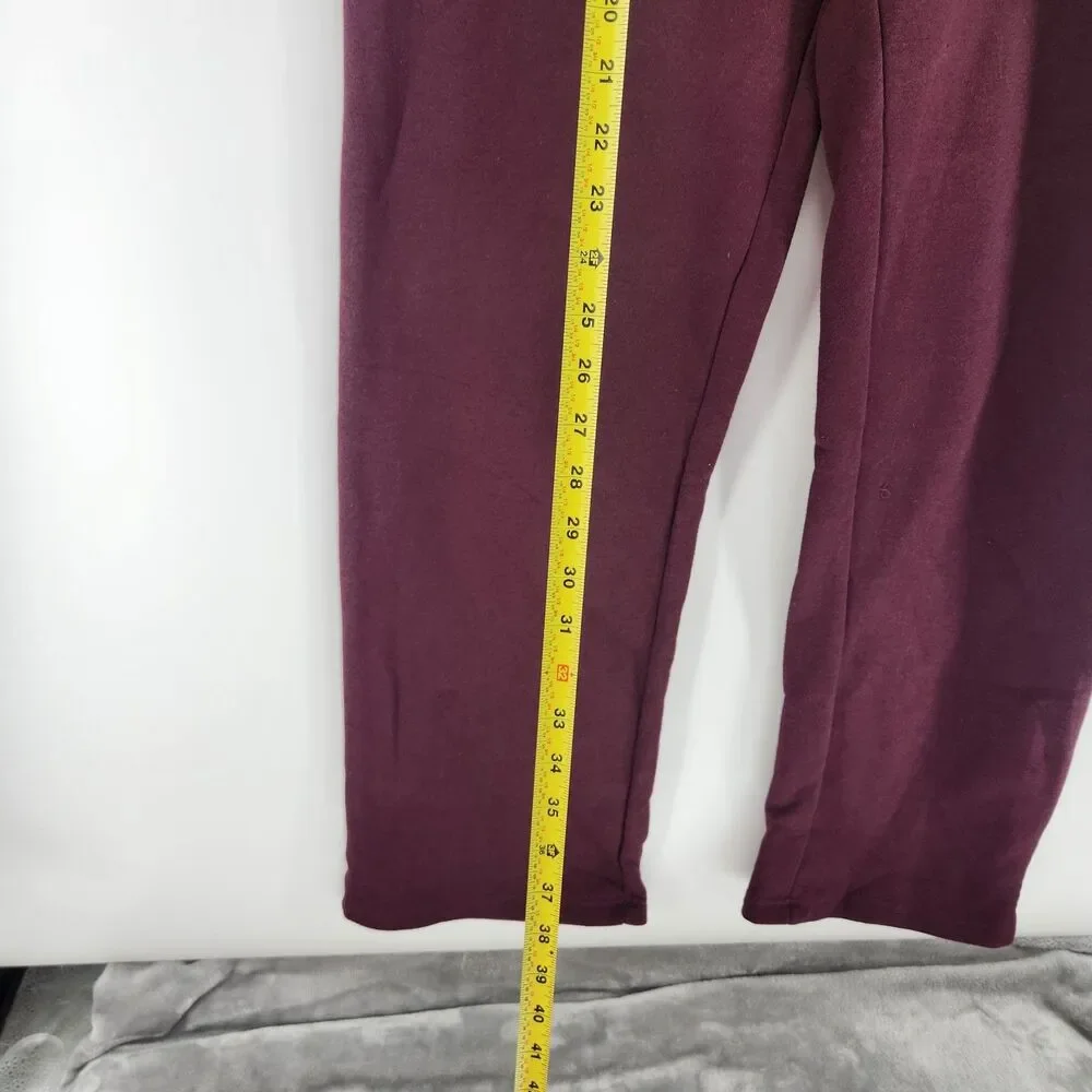Threads 4 Thought Men's Burgundy XL Kevin‎ Peached Eco Fleece Pants NWOT